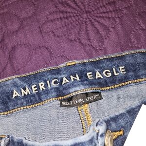 American Eagle Outfitters High Rise Blue Jeans